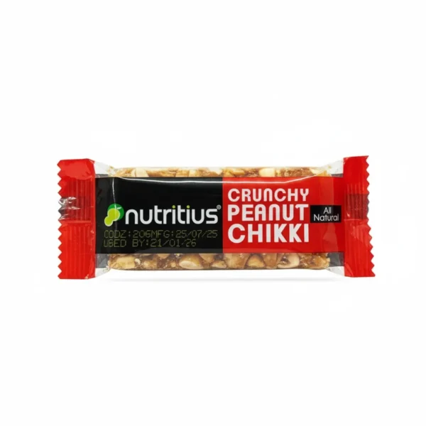 न्युट्रिटिस शेंगदाना चिक्की १०/