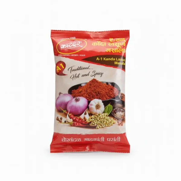 काटदरे ए१ कांदा लसुण मसाला २०० ग्राम