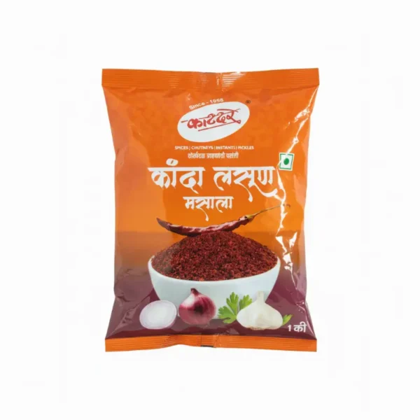 काटदरे कांदा लसुण मसाला १की