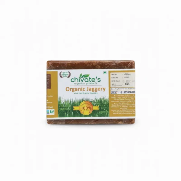 गुळ सेंद्रिय चिवटे ५००ग्राम