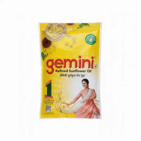 जेमिनी सुर्यफुल तेल पुडा