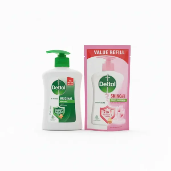 डेटॉल हॅंड वॉश *२००मि +१७५ मि पाउच