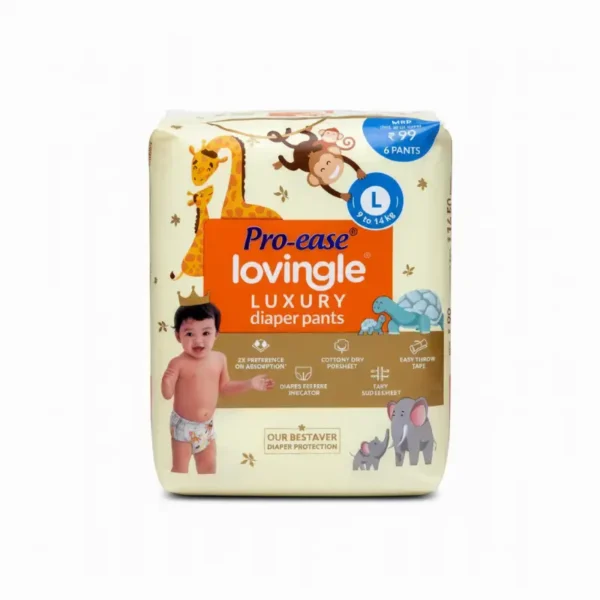 प्रो ईजी डाईपर (६पॅक) एल