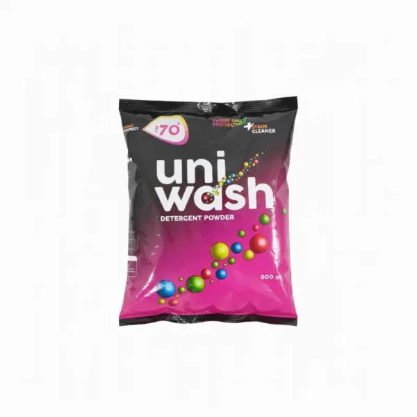 युनी वॉश डिटर्जेन्ट पावडर ५०० ग्रम