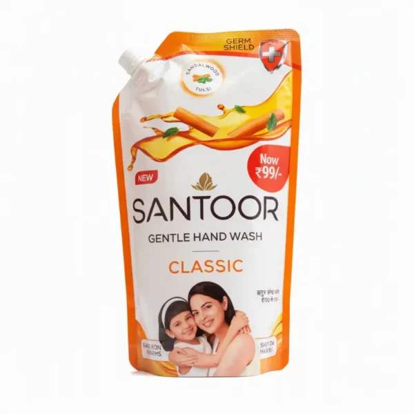 संतुर हॅंड वॉश चंदन ६७५ मिलि