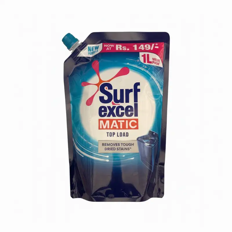 सर्फएक्सेल मेटीक टॉप लोड पाउच १लि.