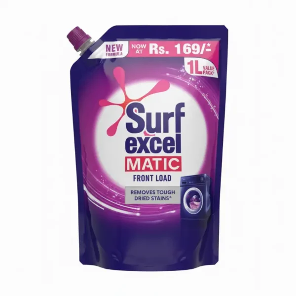 सर्फएक्सेल मेटीक फ्रन्ट लोड पाउच १लि