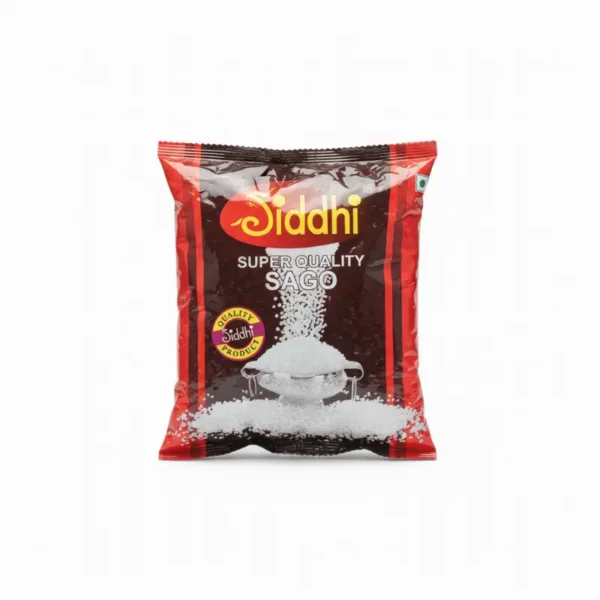 सिध्दी शाबुदाना मोठा ५०० ग्राम