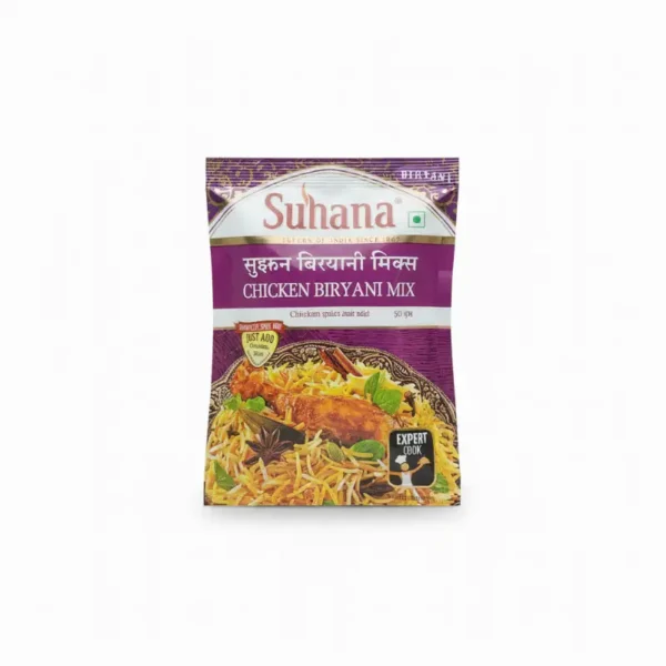 सुहाना चिकन बिर्यानी मिक्स ५० ग्रॅम