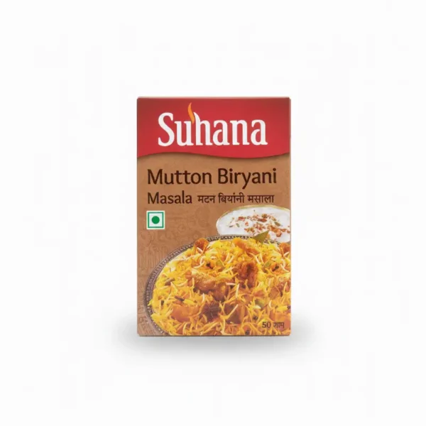 सुहाना मटन बिर्यानी मसाला ५० ग्राम