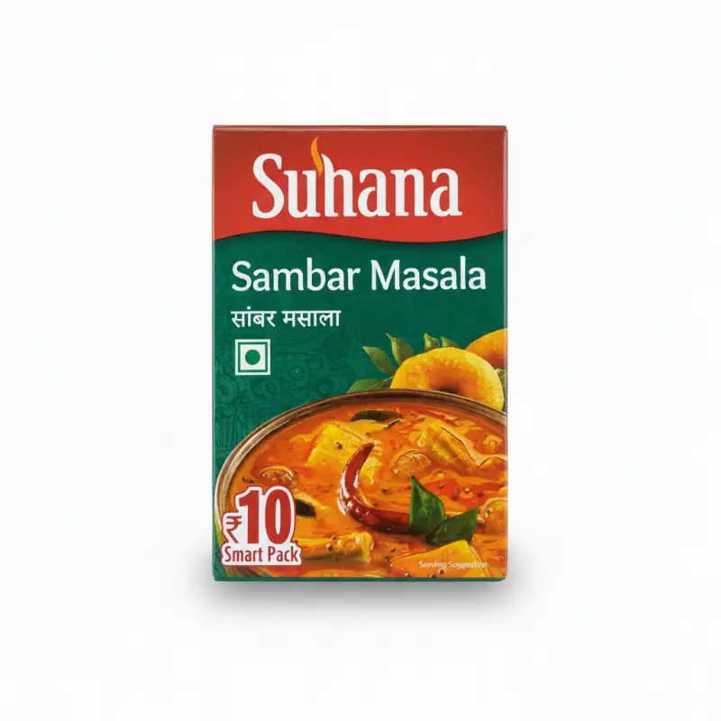 सुहाना सांबर मसाला ८ ग्रॅम