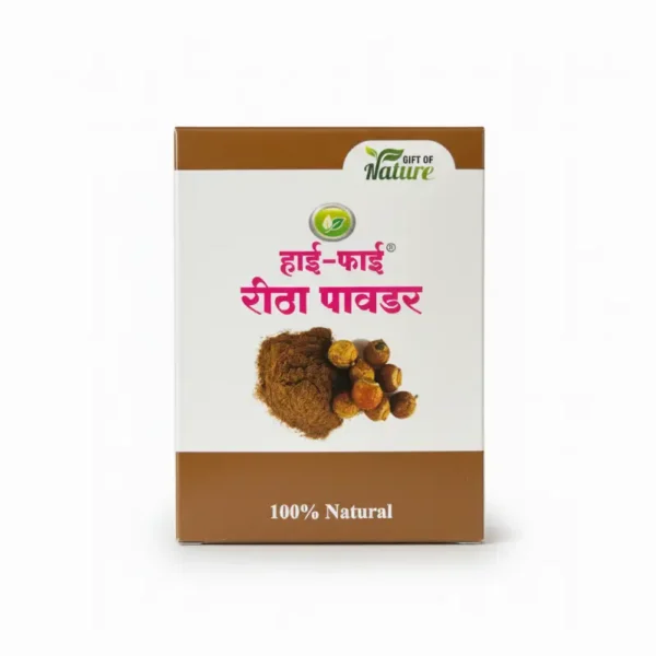 हाई फाई रिठा पावडर ५० ग्रम