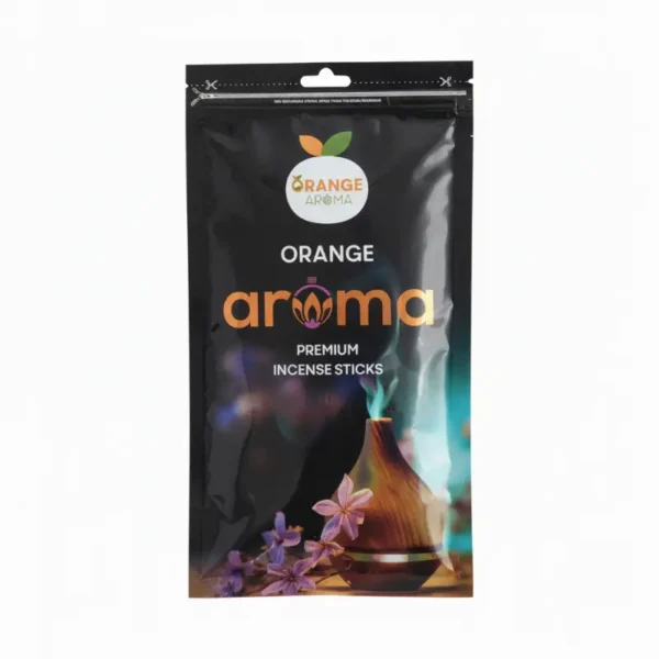 ऑरेंज आरोमा  अगरबत्ती १००ग्रॅ
