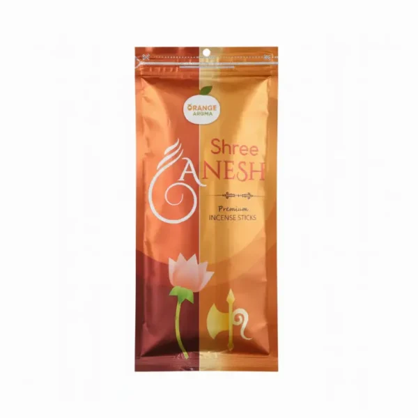 ऑरेंज आरोमा श्री गणेश अगरबत्ती