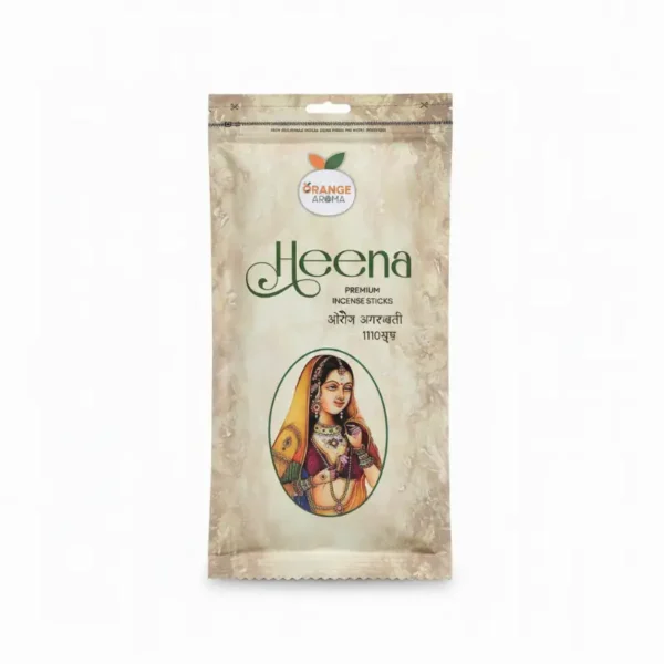 ऑरेंज आरोमा हीना अगरबत्ती ११०ग्रॅ