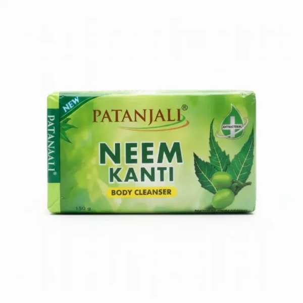 पतंजली नीम कांती १५०ग्राम ३ साबन गट्टु