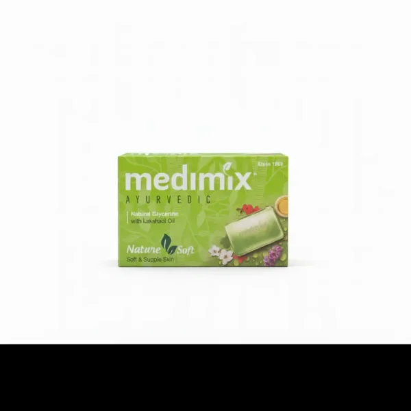 मेडीमिक्स नॅचरल सॉफ्ट साबन ७५ ग्राम *३+१ फ्रि