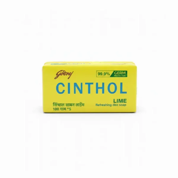 सिंथोल साबन लाईम साबन १०० ग्राम *४+१ फ्रि